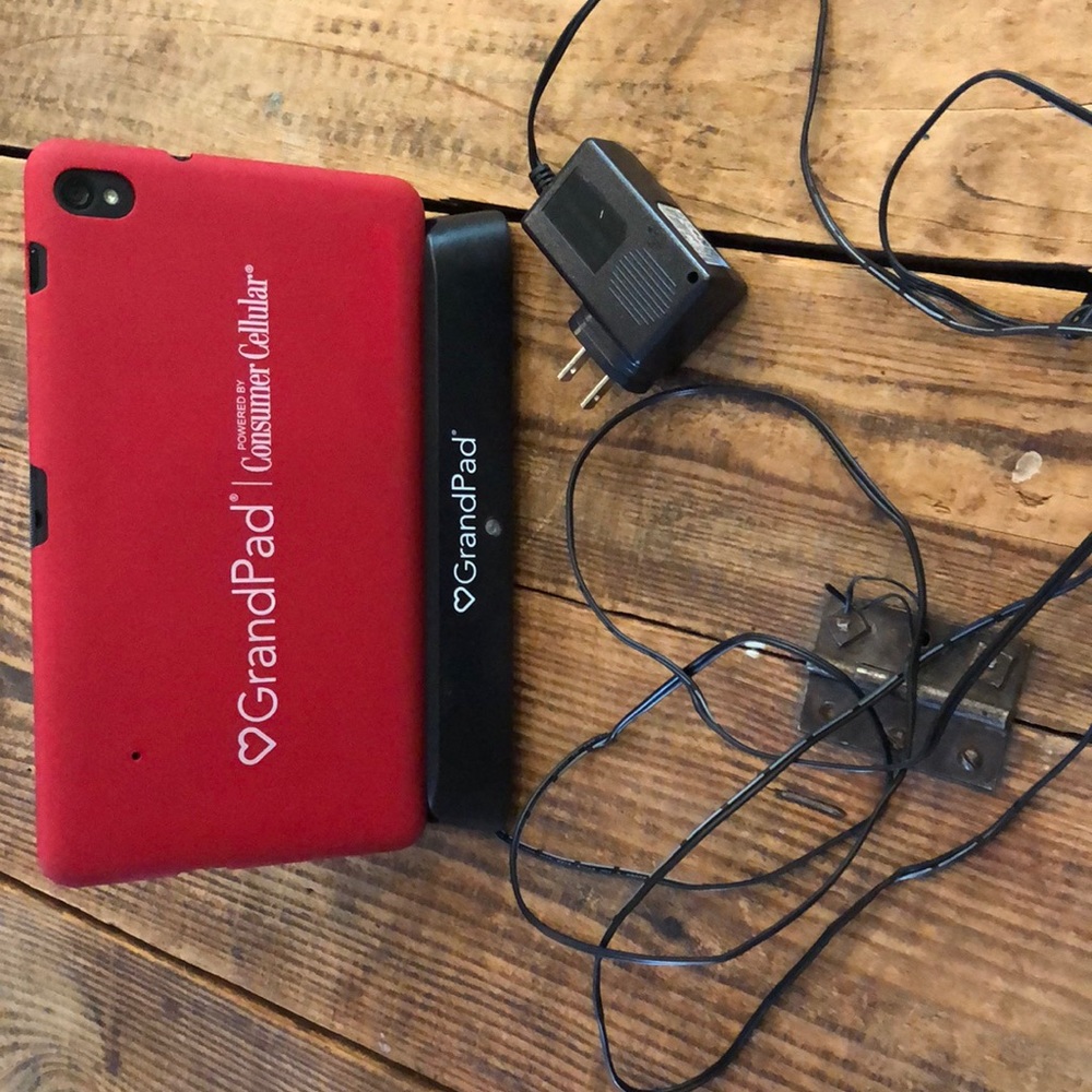 Grandpad.   Easy computer pad for seniors.  Easy to use.